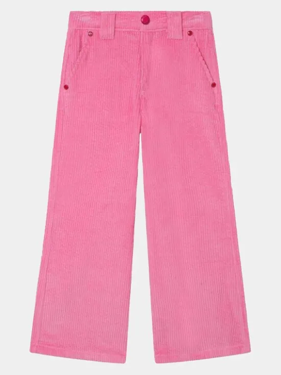 Marc Jacobs Spodnie materiałowe W14333 Różowy Flare Fit