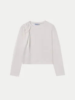 Mayoral Bluzka 7007 Écru Regular Fit