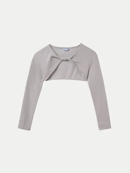 Mayoral Bluzka 6150 Szary Regular Fit