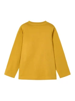Mayoral Bluzka 4087 Żółty Regular Fit