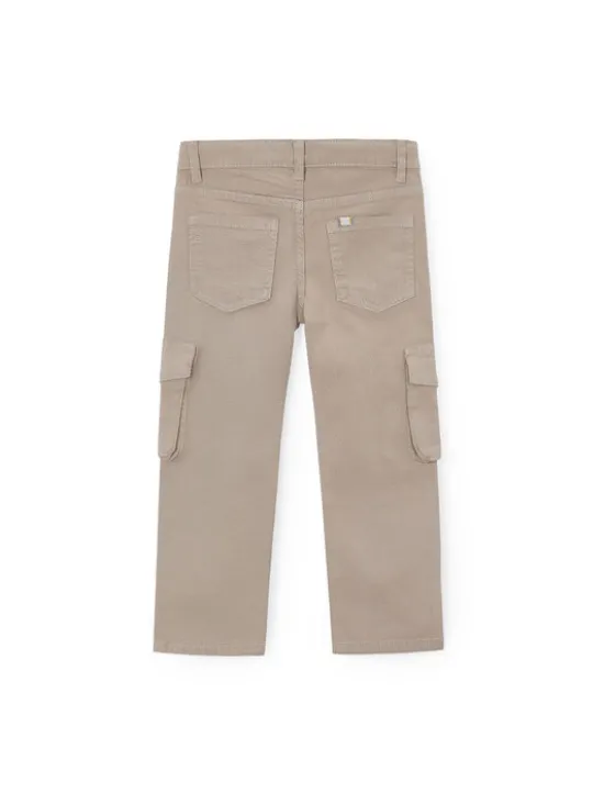 Mayoral Chinosy 3577 Beżowy Regular Fit