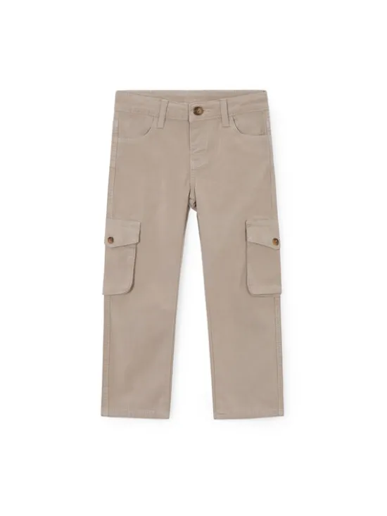 Mayoral Chinosy 3577 Beżowy Regular Fit