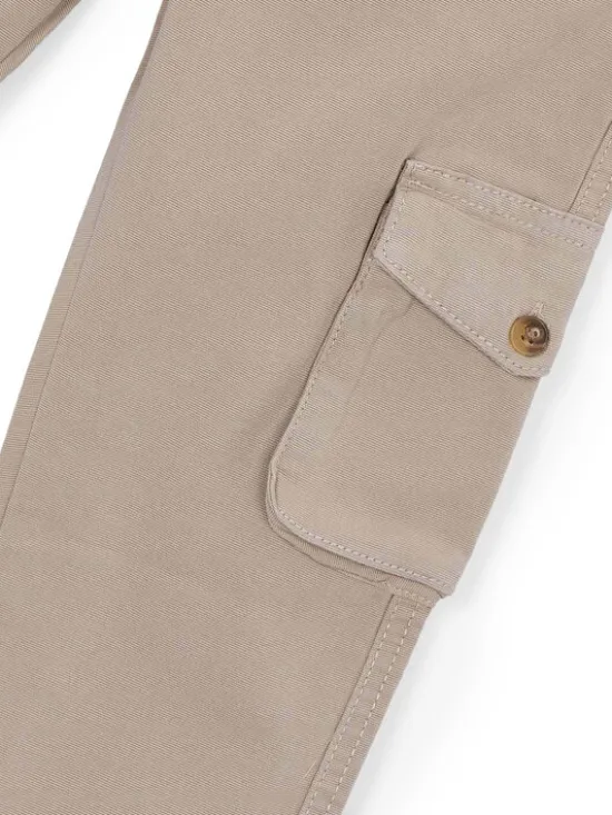 Mayoral Chinosy 3577 Beżowy Regular Fit