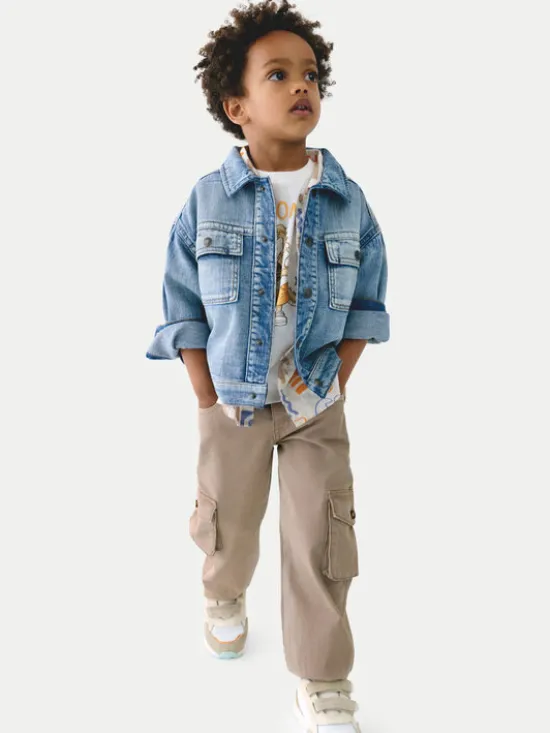 Mayoral Chinosy 3577 Beżowy Regular Fit