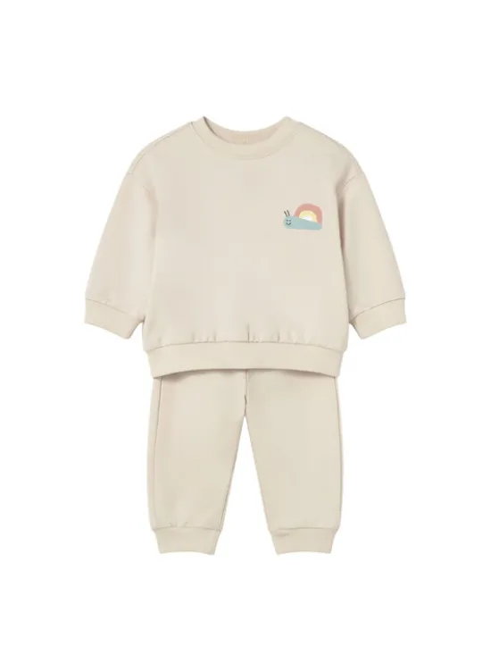 Mayoral Dres 1898 Beżowy Regular Fit