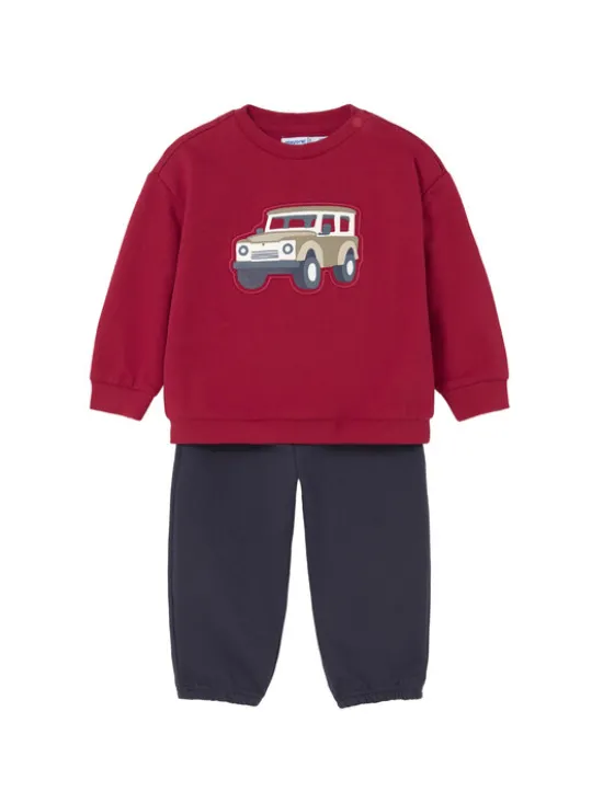 Mayoral Dres 2838 Kolorowy Regular Fit