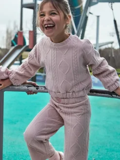 Mayoral Dres 4896 Różowy Regular Fit