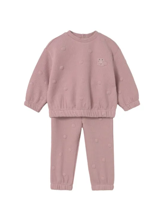 Mayoral Dres 2844 Różowy Regular Fit
