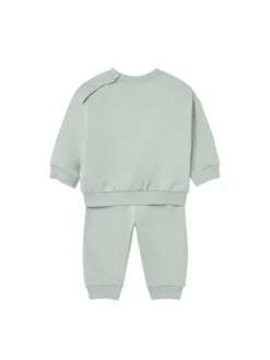 Mayoral Dres 1898 Zielony Regular Fit