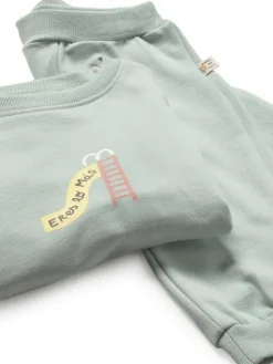 Mayoral Dres 1898 Zielony Regular Fit