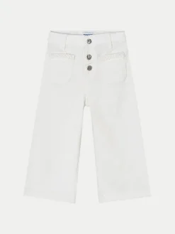 Mayoral Jeansy 3528 Écru Wide Fit