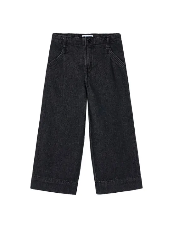 Mayoral Jeansy 4578 Czarny Wide Leg