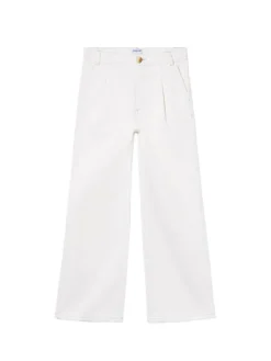 Mayoral Jeansy 6549 Kremowy Regular Fit