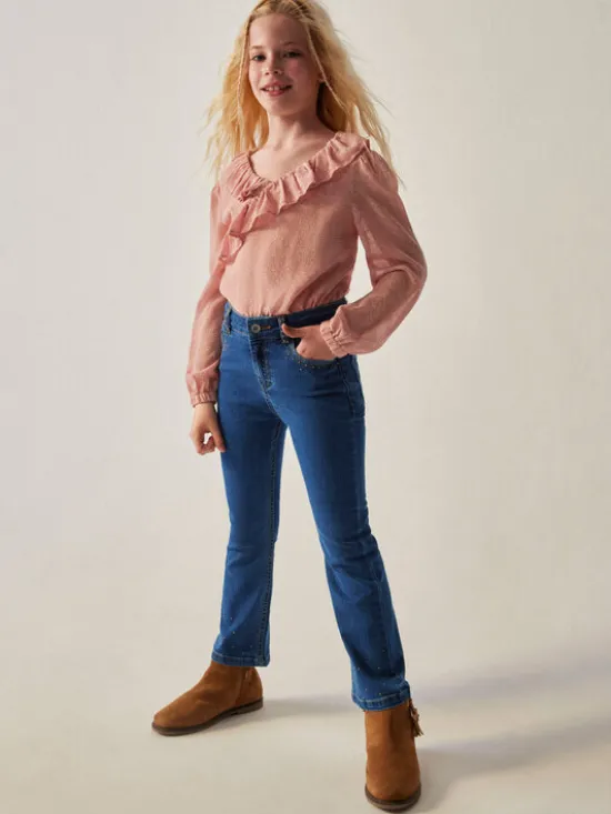 Mayoral Jeansy 7.507 Niebieski Regular Fit