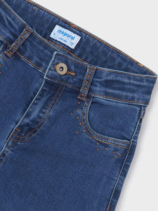 Mayoral Jeansy 7.507 Niebieski Regular Fit