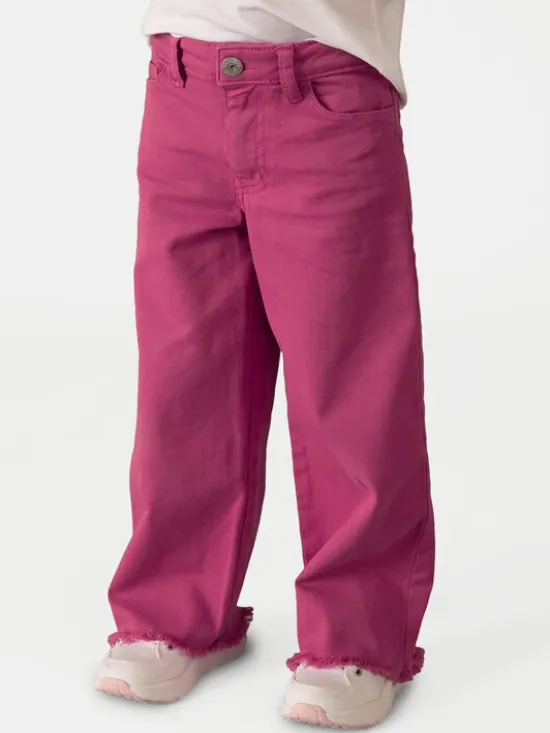 Mayoral Jeansy 3588 Różowy Wide Leg
