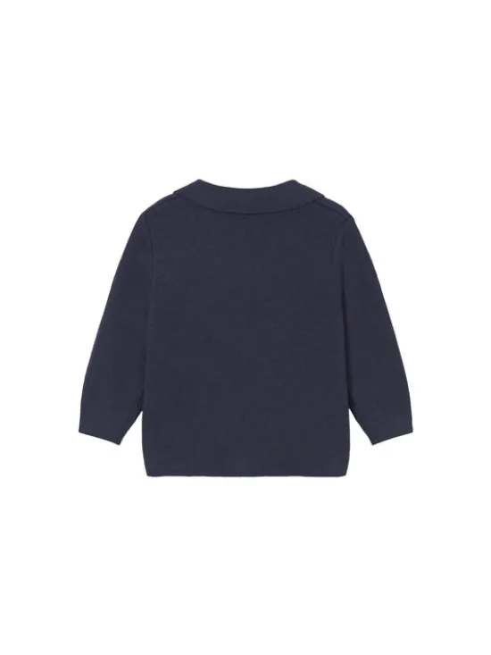 Mayoral Kardigan 2418 Granatowy Regular Fit