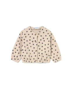 Mayoral Komplet bluza, bluzka i legginsy 2743 Beżowy Regular Fit