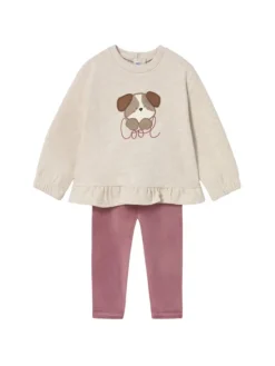 Mayoral Komplet bluza i legginsy 2738 Kolorowy Regular Fit