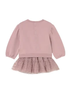 Mayoral Komplet bluza i spódniczka 2923 Różowy Regular Fit
