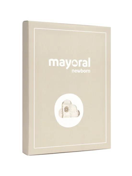 Mayoral Komplet dziecięcy 2571 Écru Regular Fit