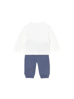 Mayoral Komplet 2 par spodni dresowych i 2 bluz 1628 Zielony Regular Fit