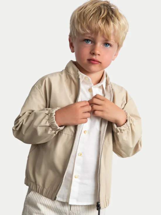 Mayoral Kurtka bomber 3444 Beżowy Regular Fit