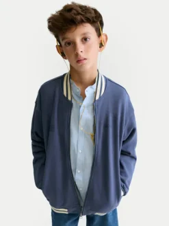 Mayoral Kurtka bomber 6416 Granatowy Regular Fit