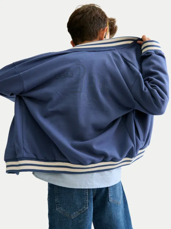 Mayoral Kurtka bomber 6416 Granatowy Regular Fit