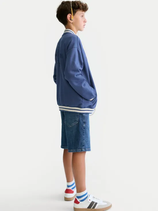 Mayoral Kurtka bomber 6416 Granatowy Regular Fit