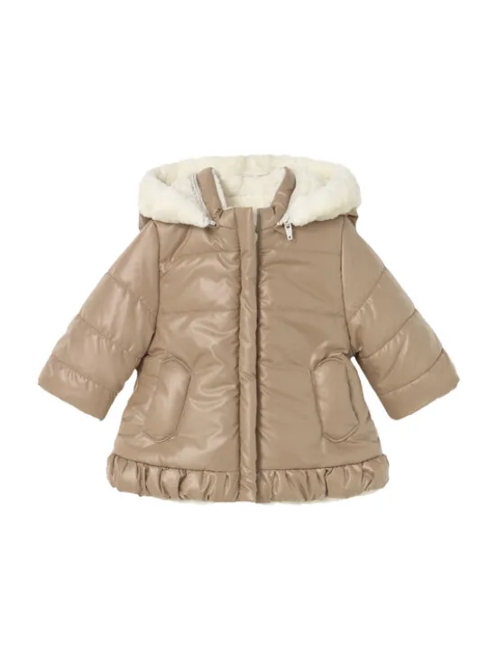 Mayoral Kurtka zimowa 2404 Brązowy Regular Fit