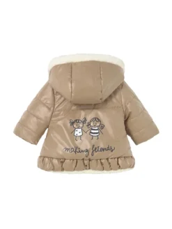 Mayoral Kurtka zimowa 2404 Brązowy Regular Fit