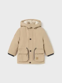 Mayoral Parka 2.439 Beżowy Regular Fit