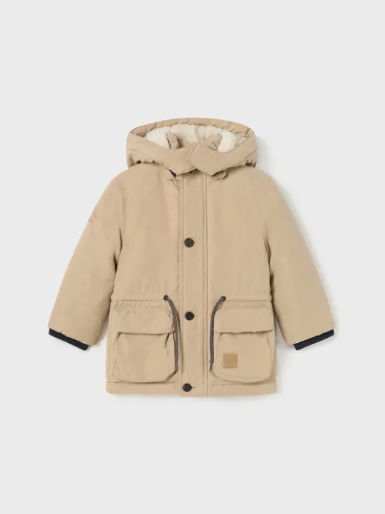 Mayoral Parka 2.439 Beżowy Regular Fit