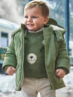 Mayoral Parka 2467 Zielony Regular Fit