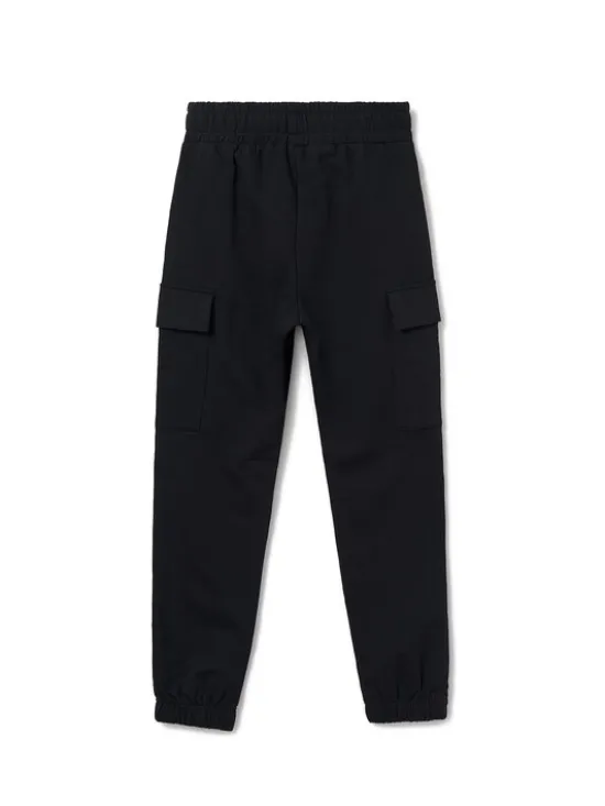 Mayoral Spodnie dresowe 7578 Czarny Regular Fit