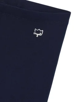 Mayoral Spodnie dresowe 748 Granatowy Slim Fit