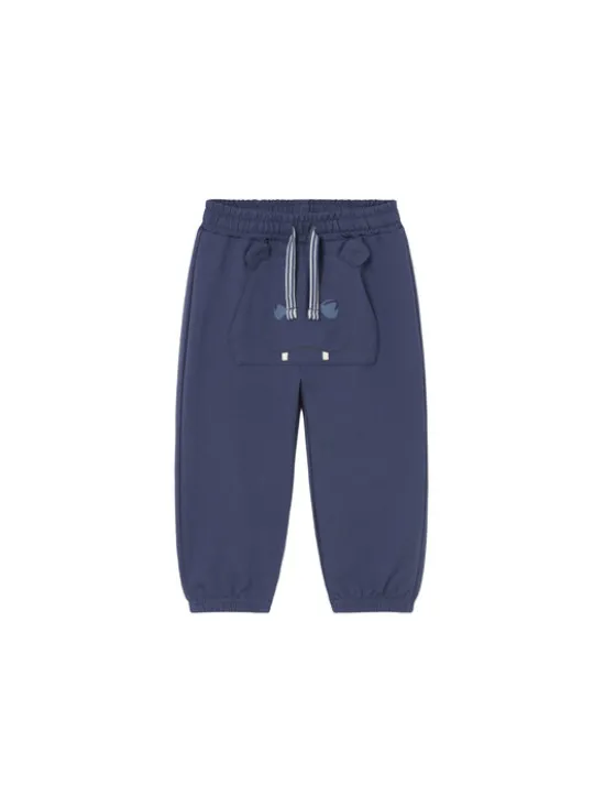 Mayoral Spodnie dresowe 1525 Granatowy Regular Fit