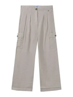 Mayoral Spodnie materiałowe 6536 Beżowy Relaxed Fit