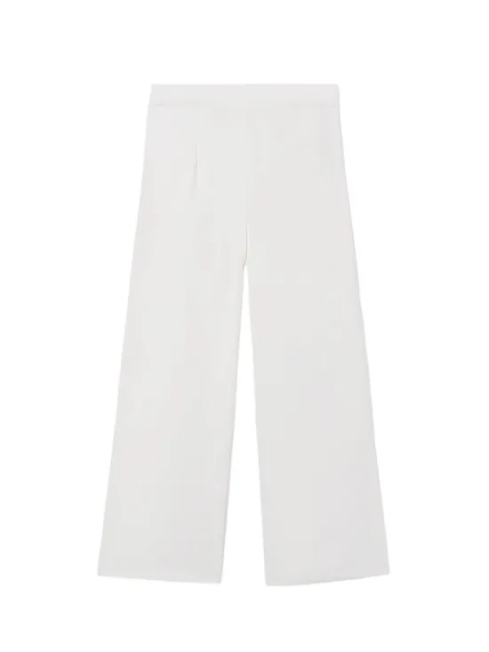 Mayoral Spodnie materiałowe 6548 Écru Regular Fit