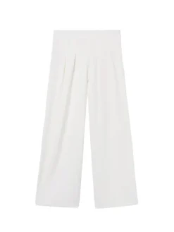 Mayoral Spodnie materiałowe 6548 Écru Regular Fit