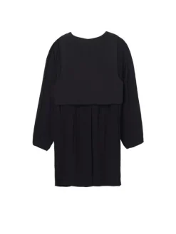 Mayoral Sukienka codzienna 7910 Czarny Regular Fit