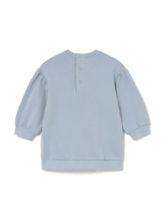 Mayoral Sukienka dzianinowa 2921 Niebieski Regular Fit