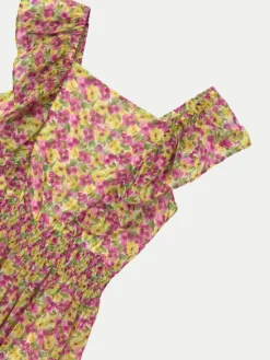 Mayoral Sukienka letnia 6947 Kolorowy Regular Fit