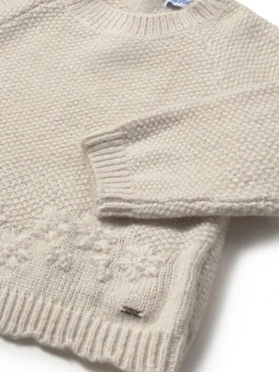 Mayoral Sweter 2352 Beżowy Regular Fit