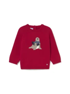 Mayoral Sweter 2345 Czerwony Regular Fit