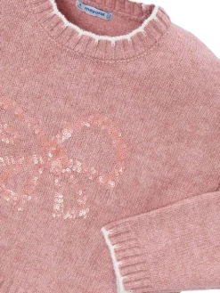 Mayoral Sweter 4305 Różowy Regular Fit