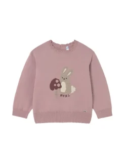 Mayoral Sweter 2354 Różowy Regular Fit