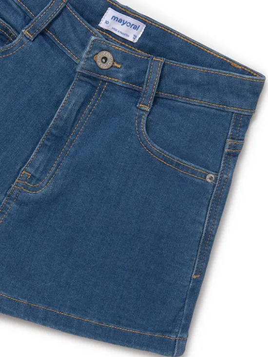 Mayoral Szorty jeansowe 235 Granatowy Regular Fit