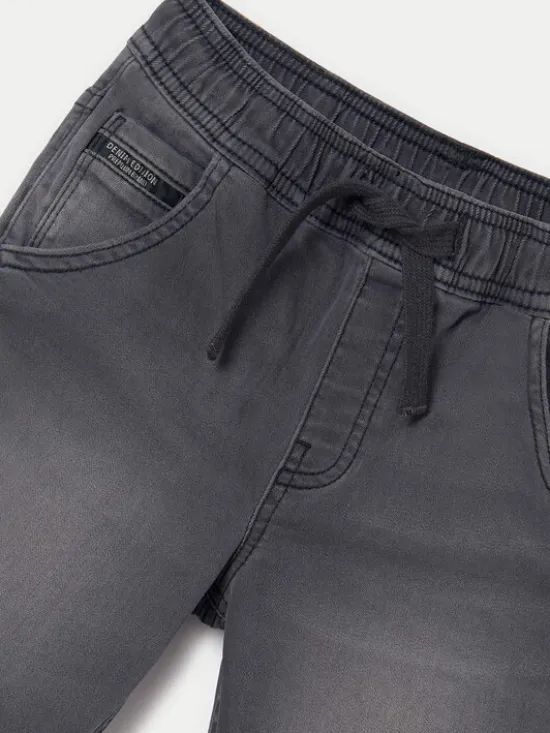 Mayoral Szorty jeansowe 6282 Szary Regular Fit